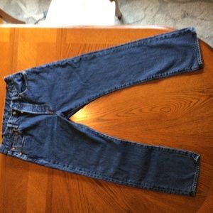 Levi’s size 33x30 mens 501 straight leg button fly